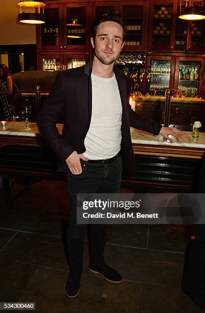 Matthew Hawksley attends the press night after party for The Kenneth Branagh Theatre Company's "Romeo And Juliet" at The The National Cafe on May 25,...