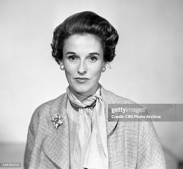 Portrait of Barbara "Babe" Paley, . Image dated April 22, 1954. New York, NY.