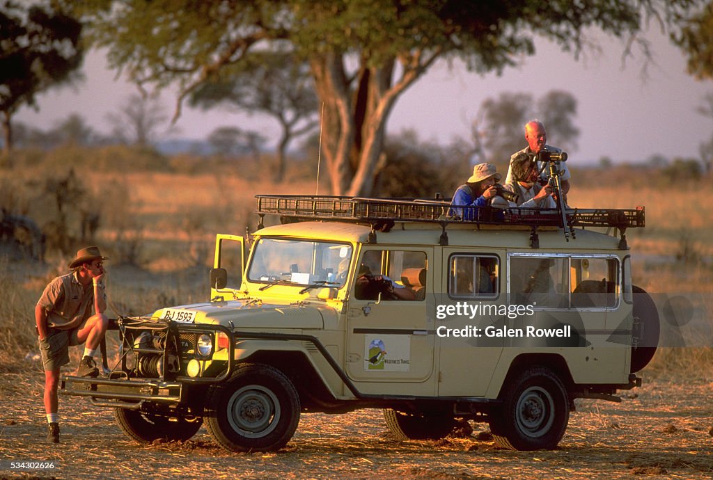 On Safari, Chobe National Park