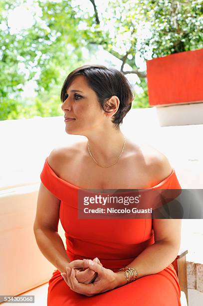 Singer Rosa Lopez presents Fontarel on May 24, 2016 in Seville, Spain.