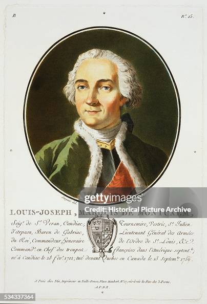 Louis-Joseph, Marquis de Montcalm by Antoine-Francois Sergent-Marceau