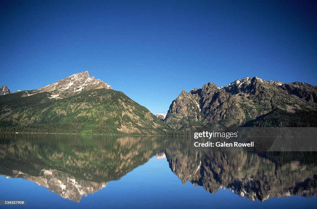 Grand Teton Reflection in Jenny Lake