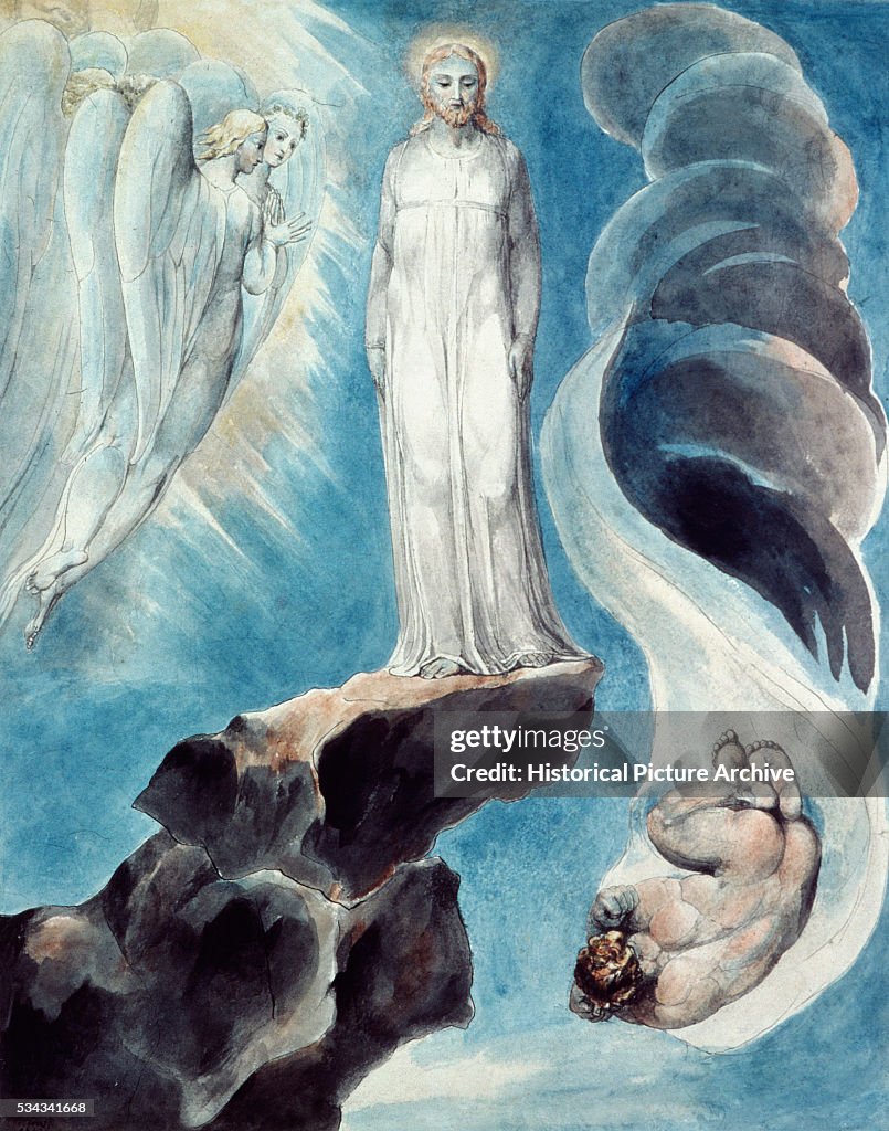 The Third Temptation by William Blake