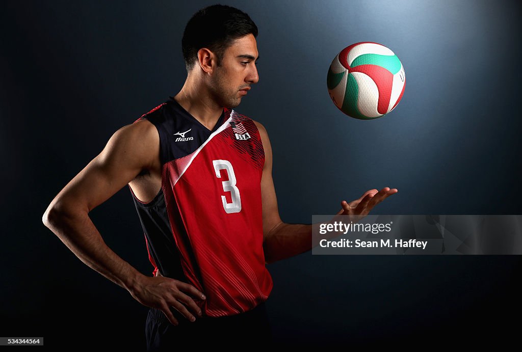 USA Indoor Volleyball Portrait Shoot