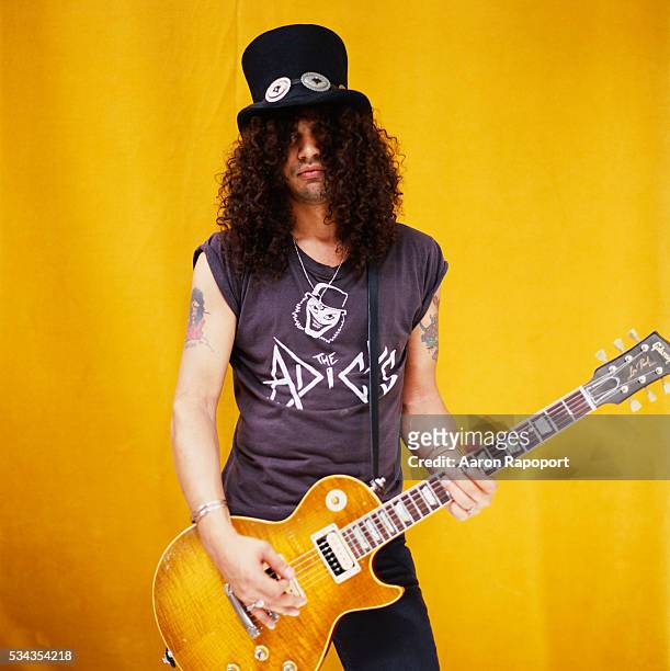 Slash Playing Gibson Guitar