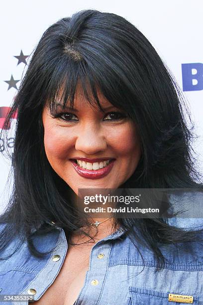 Mia St. John arrives at the 7th Annual Big Fighters, Big Cause Charity Boxing Night Benefiting The Sugar Ray Leonard Foundation at The Ray Dolby...