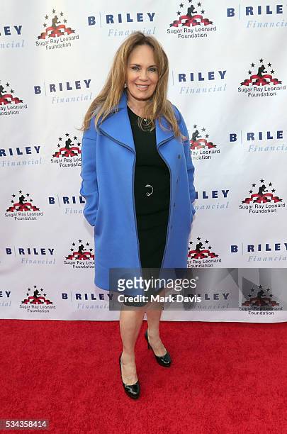 Catherine Bach attends B. Riley & Co. And Sugar Ray Leonard Foundation's 7th Annual "Big Fighters, Big Cause" Charity Boxing Night at Dolby Theatre...