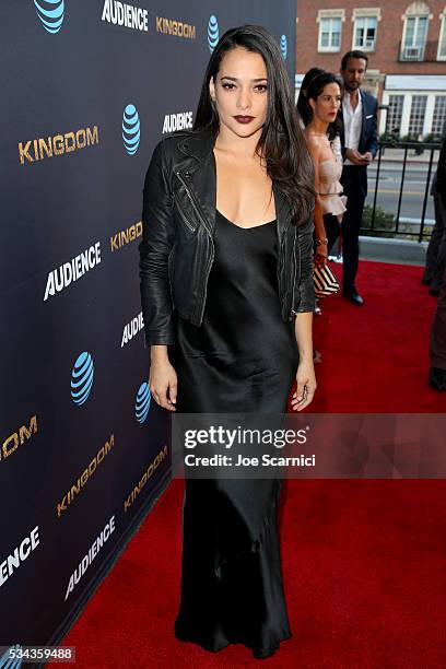 Actress Natalie Martinez attends as AT&T Audience Network celebrates KINGDOM on May 25, 2016 in Los Angeles, California.