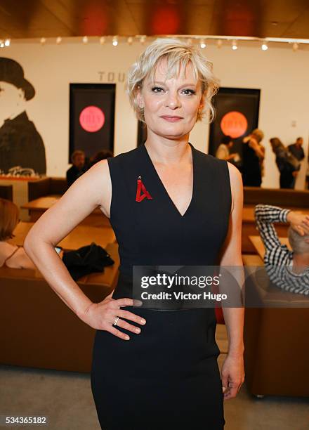 Martha Plimpton attends Seventh Annual Lilly Awards at Signature Theatre on May 23, 2016 in New York City.