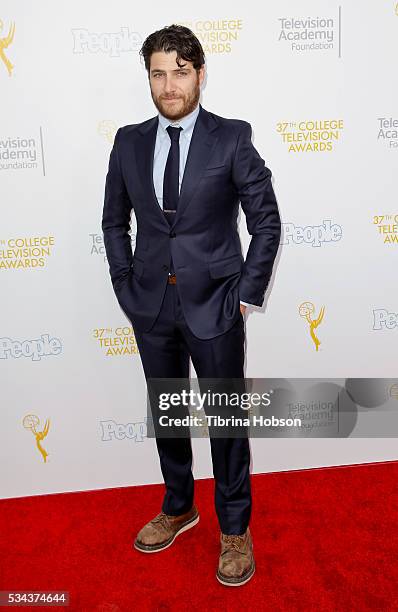 Adam Pally attends the 37th College Television Awards at Skirball Cultural Center on May 25, 2016 in Los Angeles, California.