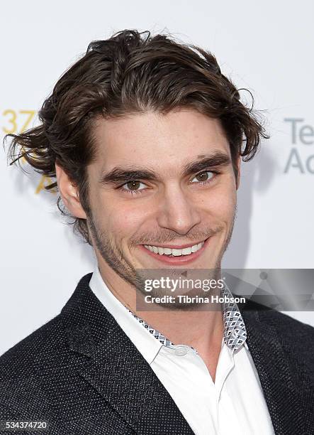 Mitte attends the 37th College Television Awards at Skirball Cultural Center on May 25, 2016 in Los Angeles, California.