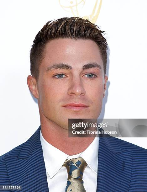 Colton Haynes attends the 37th College Television Awards at Skirball Cultural Center on May 25, 2016 in Los Angeles, California.