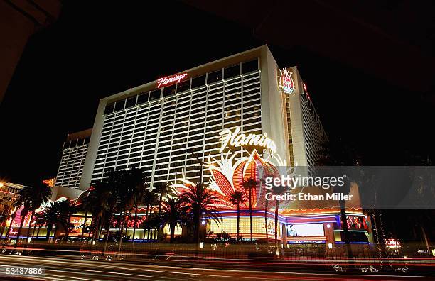Exterior photo of the Flamingo Las Vegas August 18, 2005 in Las Vegas, Nevada.