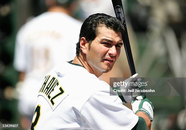 Athletics Eric Chavez Photos and Premium High Res Pictures - Getty Images