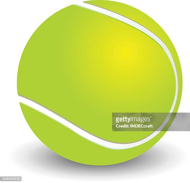 stockillustraties, clipart, cartoons en iconen met tennis ball - tennis ball