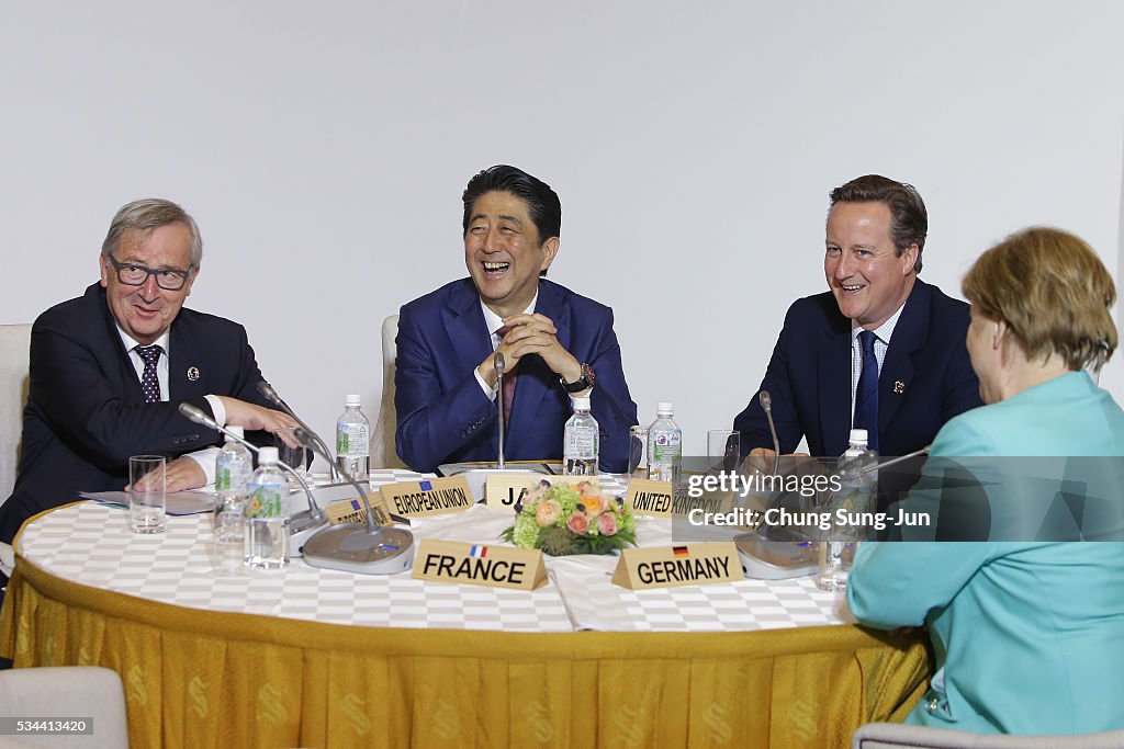 G7 Japan 2016 Ise-Shima - Day 1