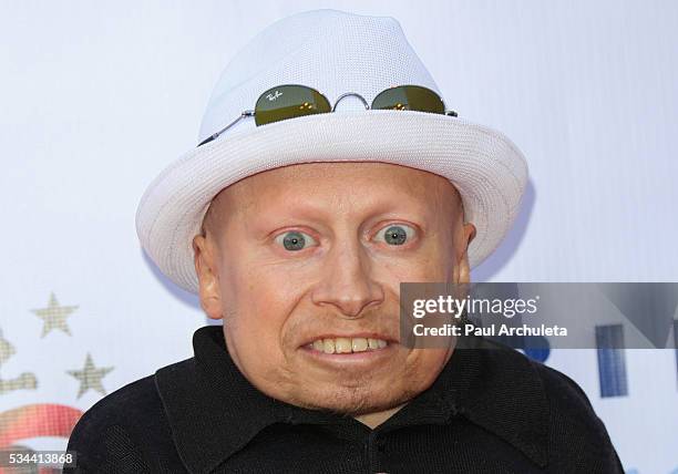 Actor Verne Troyer attends the 7th annual "Big Fighters, Big Cause Charity Boxing Night" benefiting the Sugar Ray Leonard Foundation at The Ray Dolby...