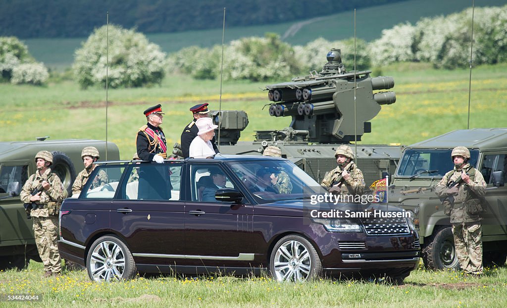 The Queen Celebrates 300 Years Of The Royal Artillery