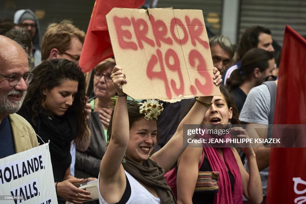 FRANCE-ECONOMY-LABOUR-REFORM-POLITICS-DEMO