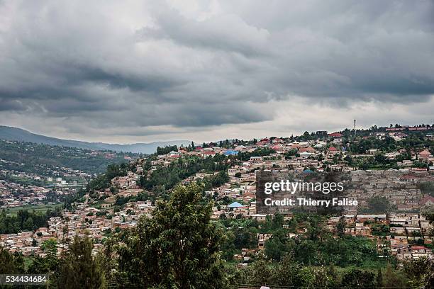 Kigali popular district on a hill. Kigali, with a population of more than one million, is Rwandas capital and main city. The city is built on a...