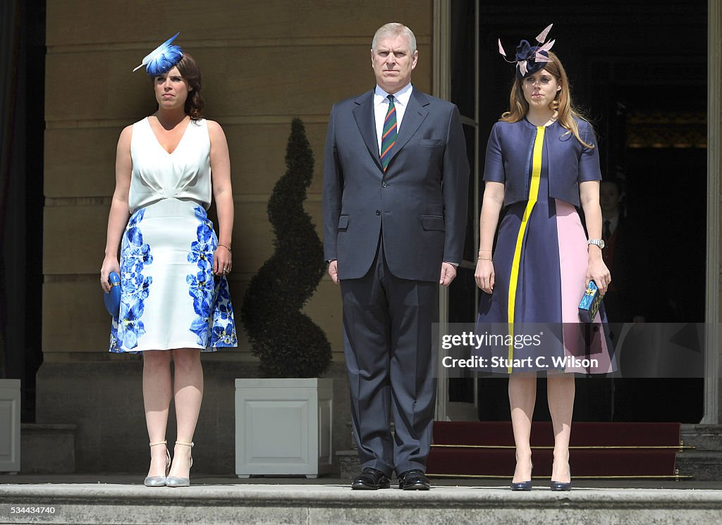 Duke of York Attends A Buckingham Palace Garden Party