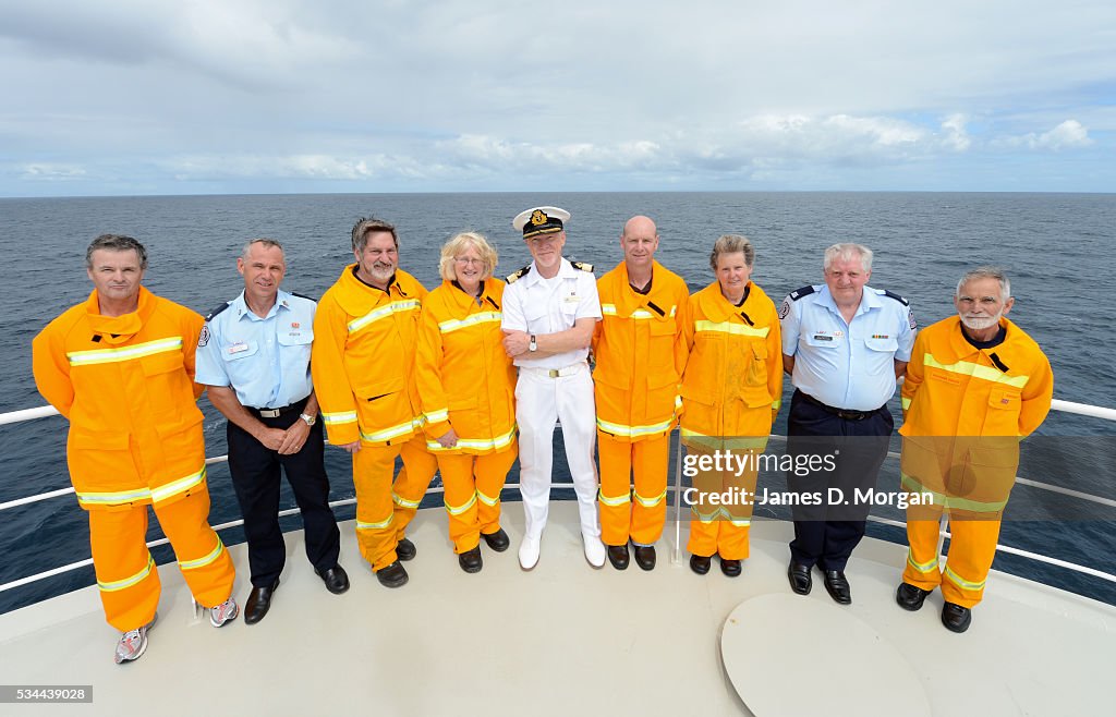 Cunard's Queen Mary 2 Arrives Into Sydney