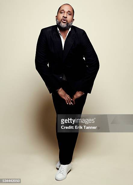 'Black-ish' creator and writer Kenya Barris poses for a portrait at the 75th Annual Peabody Awards Ceremony at Cipriani, Wall Street on May 21, 2016...