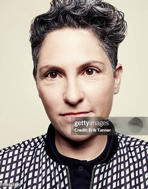 'Transparent' creator, director and writer Jill Soloway poses for a portrait at the 75th Annual Peabody Awards Ceremony at Cipriani, Wall Street on...