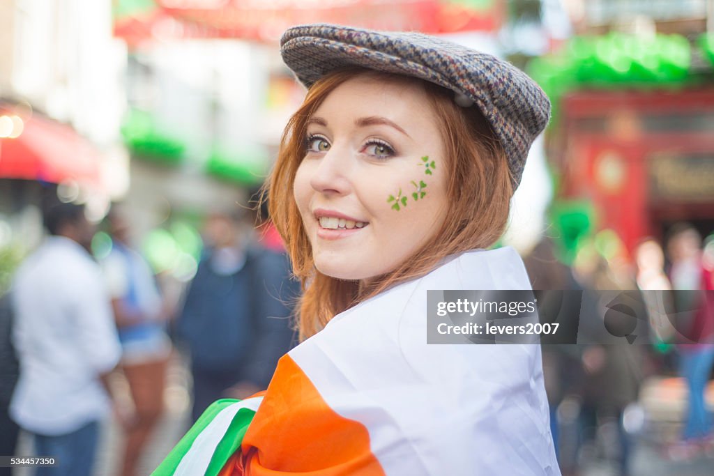 美しい少女聖パトリックのアイルランド、ダブリン、アイルランドます。