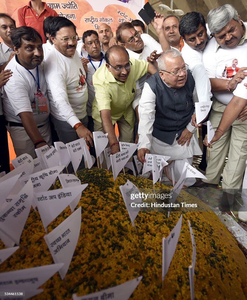 BJP Organizes Run For Development Celebrating Achievements Of Two Years Of Modi-Led Government