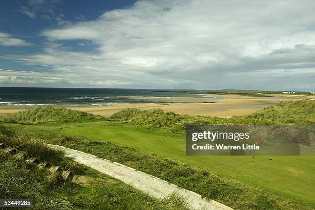 General View of the Greg Norman designed course Doonbeg Golf Club on July 17 in County Clare, Ireland.