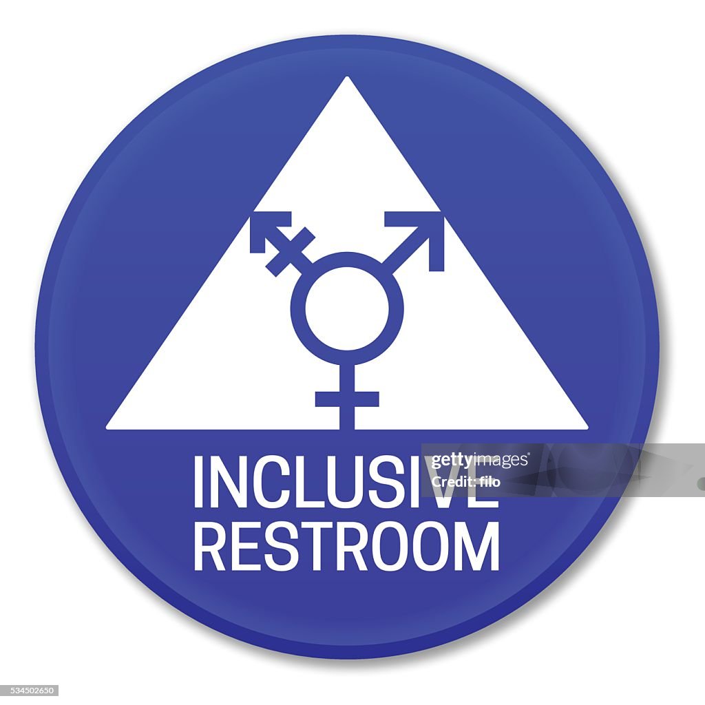 Be Inclusive Sign Inclusive Restroom Sign High-Res Vector Graphic - Getty Images