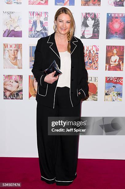 Anya Hindmarch arrives for the Gala to celebrate the Vogue 100 Festival Kensington Gardens on May 23, 2016 in London, England.