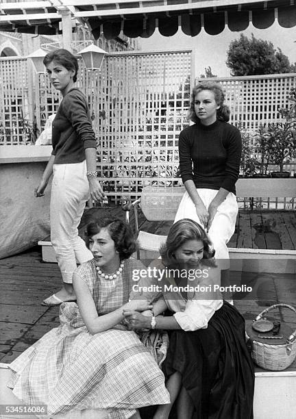 Swiss actress Madeleine Fischer, Italian actress Valentina Cortese, Italian actress Eleonora Rossi Drago and Italian actress Anna Maria Pancani...