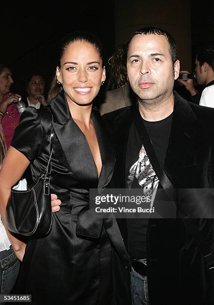 Actress Ana Claudia Talancon and designer Luis Verdad attend the afterparty for the West Coast premiere of the film "Matando Cabos" on August 22,...