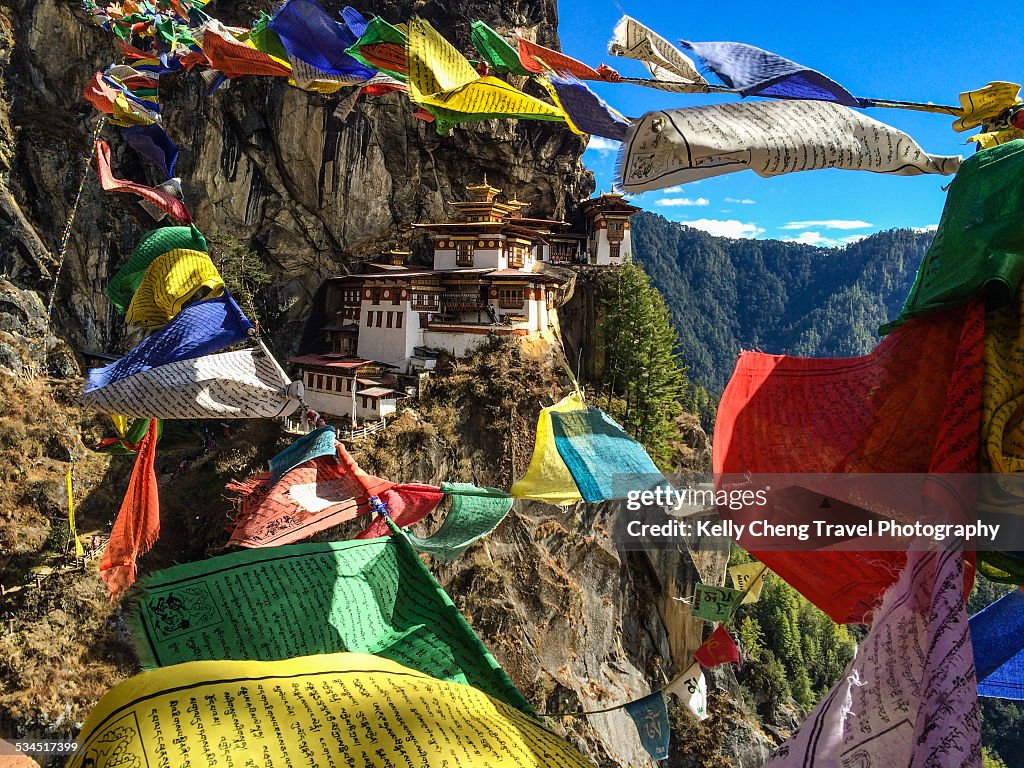 Taktsang Monastery or Tiger Nest