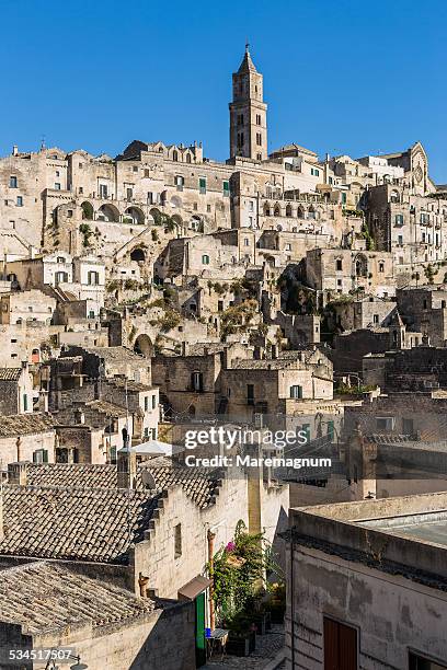 view of sasso barisano - matera stock pictures, royalty-free photos & images