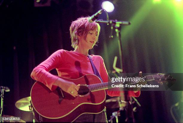 Beth Orton, vocals and guitar, performs on September 21st 1999 at the Melkweg in Amsterdam, Netherlands.