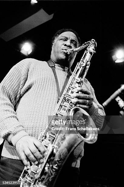 Houston Person, tenor saxophone, performs on January 29th 1998 at the BIM huis in Amsterdam, Netherlands.