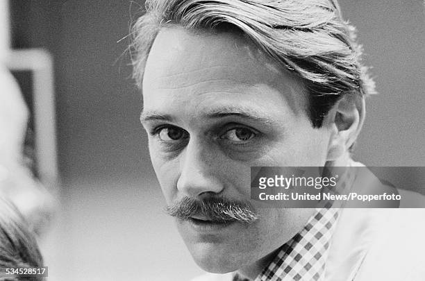 English actor Christopher Cazenove who plays the character of Charlie Tyrrell in the television series The Duchess of Duke Street, pictured in London...