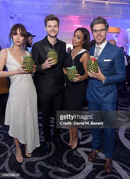 Betty Bachz, Jim Chapman, Sarah Jane Crawford and Darren Kennedy attend the WGSN Futures Awards 2016 on May 26, 2016 in London, England.
