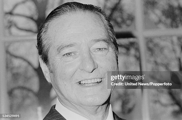 English dramatist and playwright, Terence Rattigan pictured on 12th February 1976.