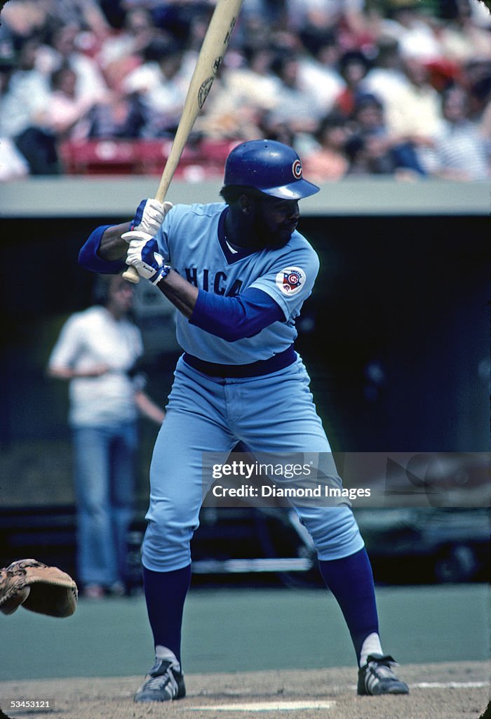 Thirdbaseman Bill Madlock Of The Chicago Cubs At Bat During A Game... News Photo - Getty Images