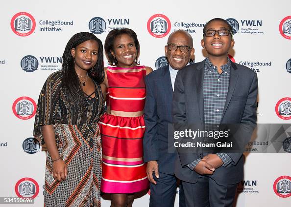 Leila Roker, Deborah Roberts, Al Roker and Nicholas Albert Roker ...