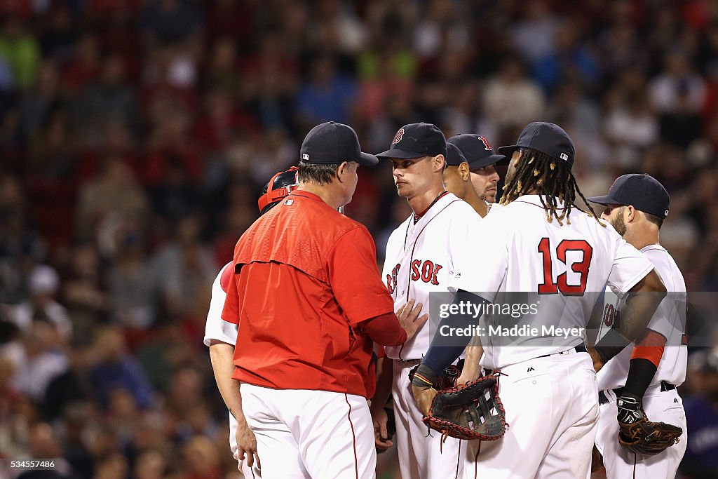 Colorado Rockies v Boston Red Sox