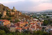 View over the city of Tbilisi, Georgia
