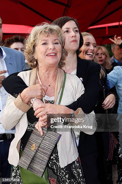 Jutta Speidel and Antonia Speidel during the 'Ein Herz fuer Kinder' summer party at Wannseeterrassen on May 26, 2016 in Berlin, Germany.