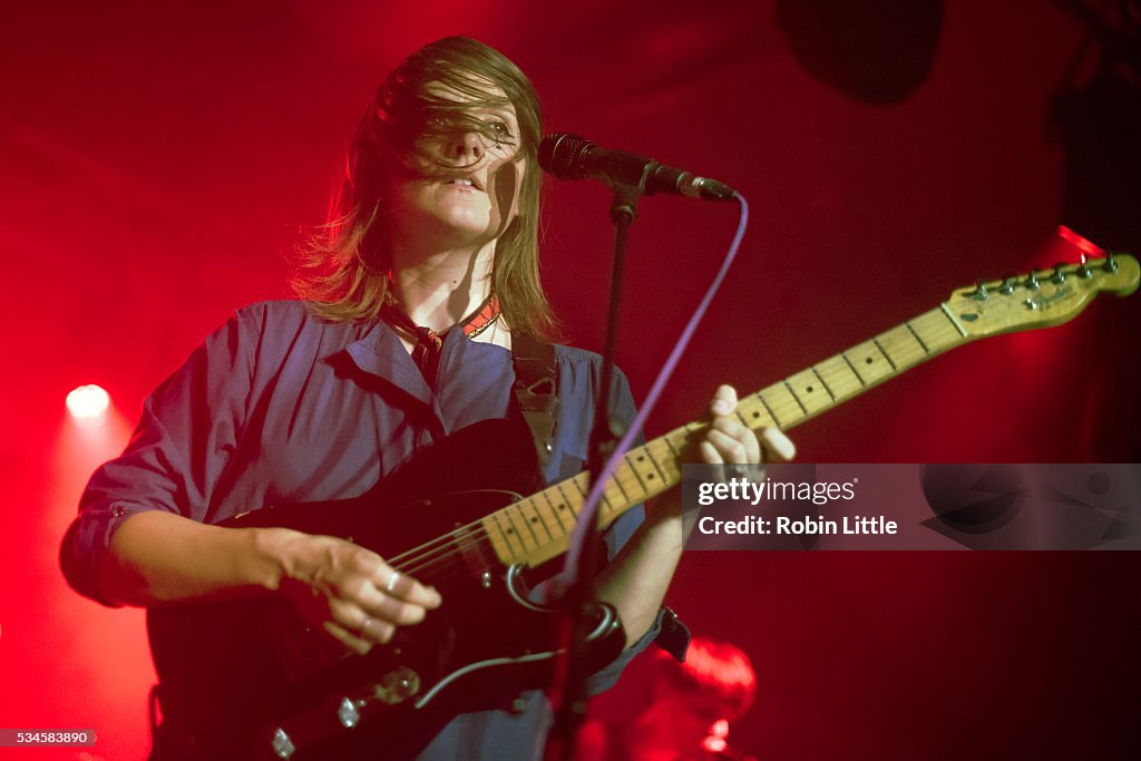 Cate Le Bon Performs At Oval Space Bethnal Green In London