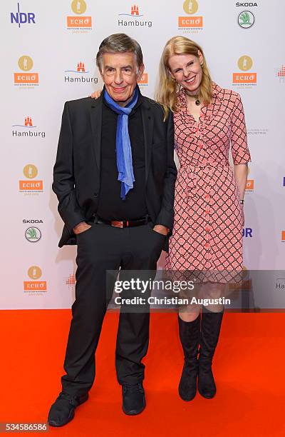 Rolf Kuehn and his wife Melanie attend the Echo Jazz 2016 at Kampnagel on May 26, 2016 in Hamburg, Germany.