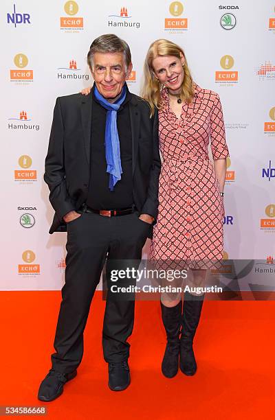 Rolf Kuehn and his wife Melanie attend the Echo Jazz 2016 at Kampnagel on May 26, 2016 in Hamburg, Germany.